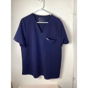 Figs Technical Collection Set Women's Size XXL Top Navy Blue Jogger Pants XXL-P